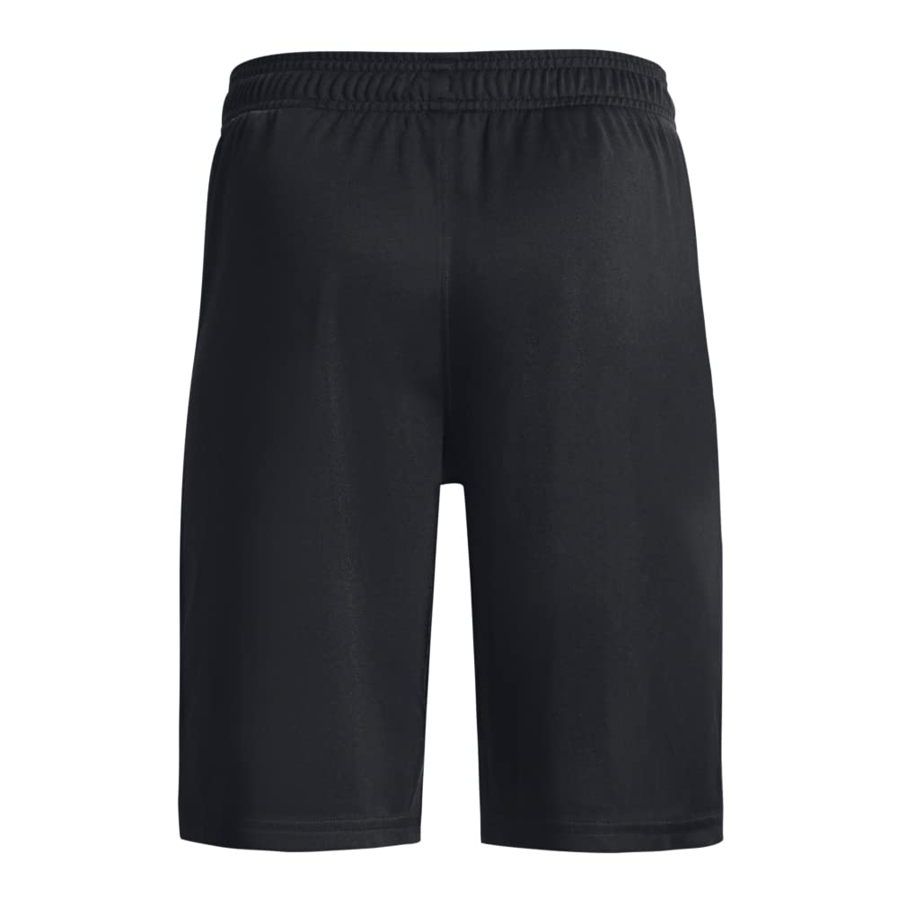 Under Armour Boys Prototype 2.0 Logo Shorts, (007) Black / / Lime Surge, Youth X-Small