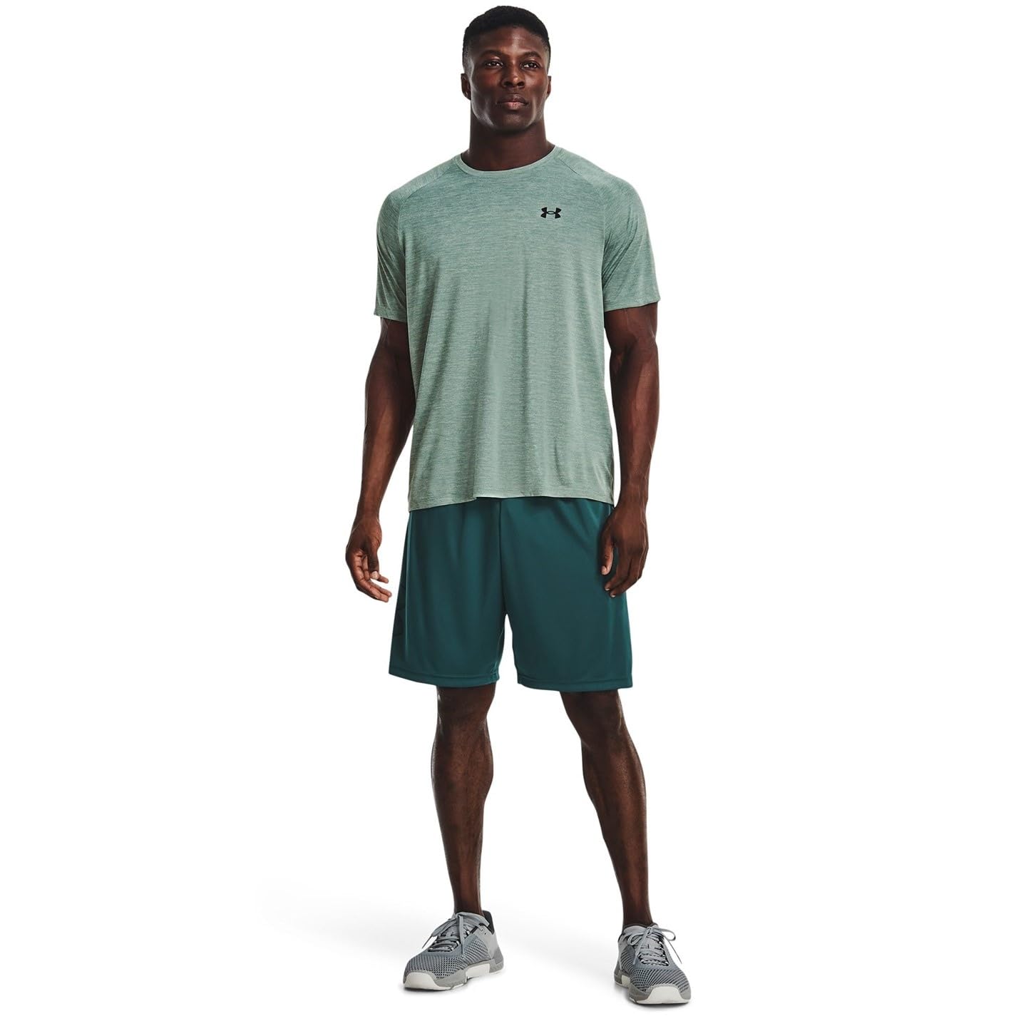 Under Armour Mens Tech 2.0 Short-Sleeve T-Shirt, (177) Fresco Green / / Black, X-Small